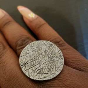 "Hammered Look" Ring